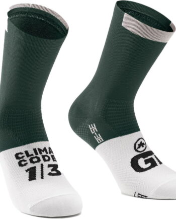 Assos Socks Grøn Hvid