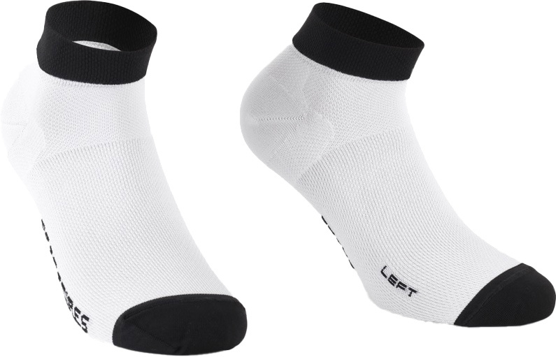 Assos Socks Superlger Low Hvid