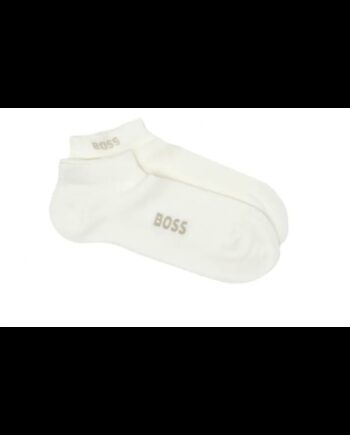 Boss 2pak Bambus Ankelstrømper Hvid Til Herre