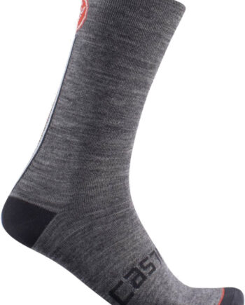 Castelli Racing Stripe Sock Grå