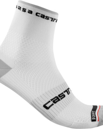 Castelli Rosso Corsa Pro Sock Hvid