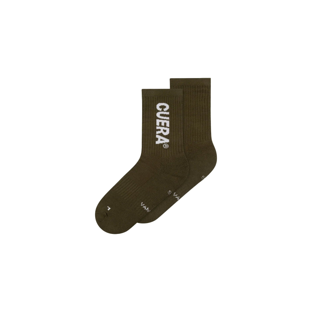 Cuera Padel Strømper Pak Army White