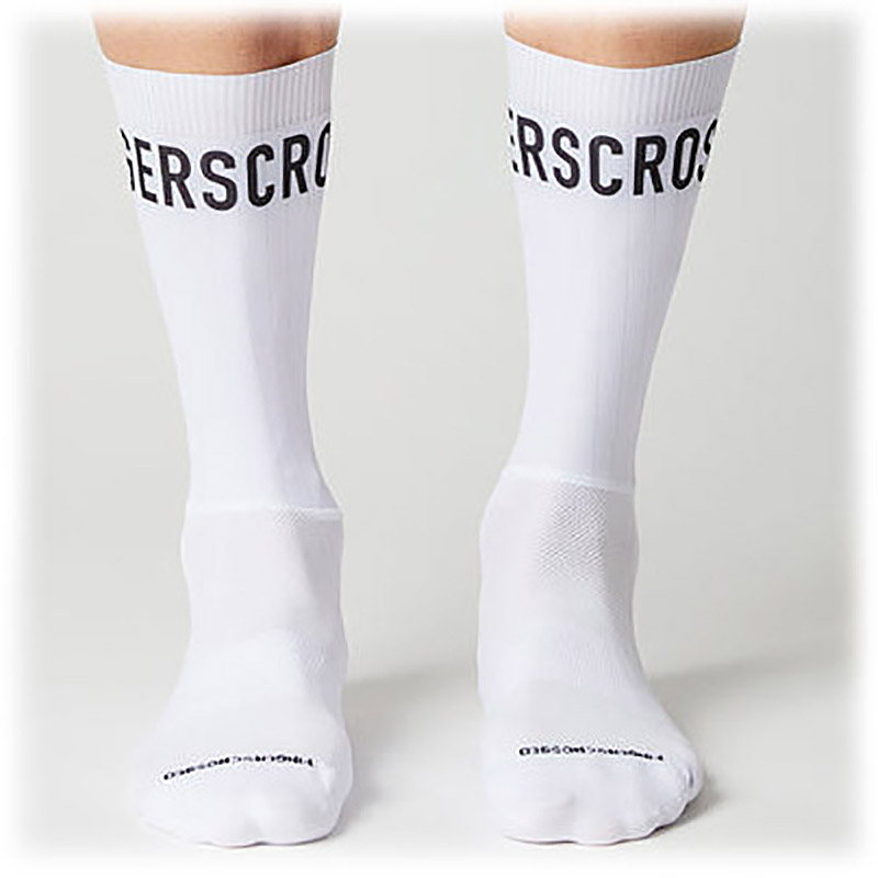 Fingerscrossed Aero Sokker Text Hvid