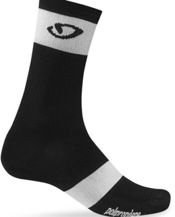 Giro Sokker Comp Racer High Rise Sort Hvid