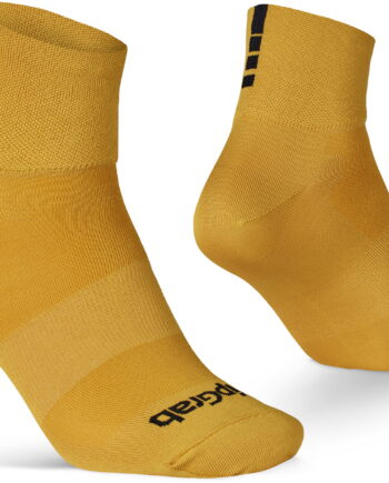 Gripgrab Lightweight Short Sokker Mustard Yellow