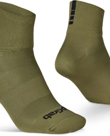 Gripgrab Lightweight Short Sokker Olive Green