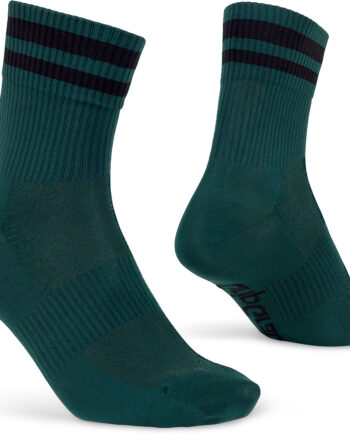 Gripgrab Original Stripes Crew Sokker Grøn
