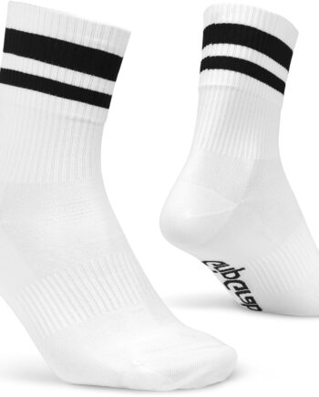 Gripgrab Original Stripes Crew Sokker Hvid
