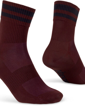Gripgrab Original Stripes Crew Sokker Rød
