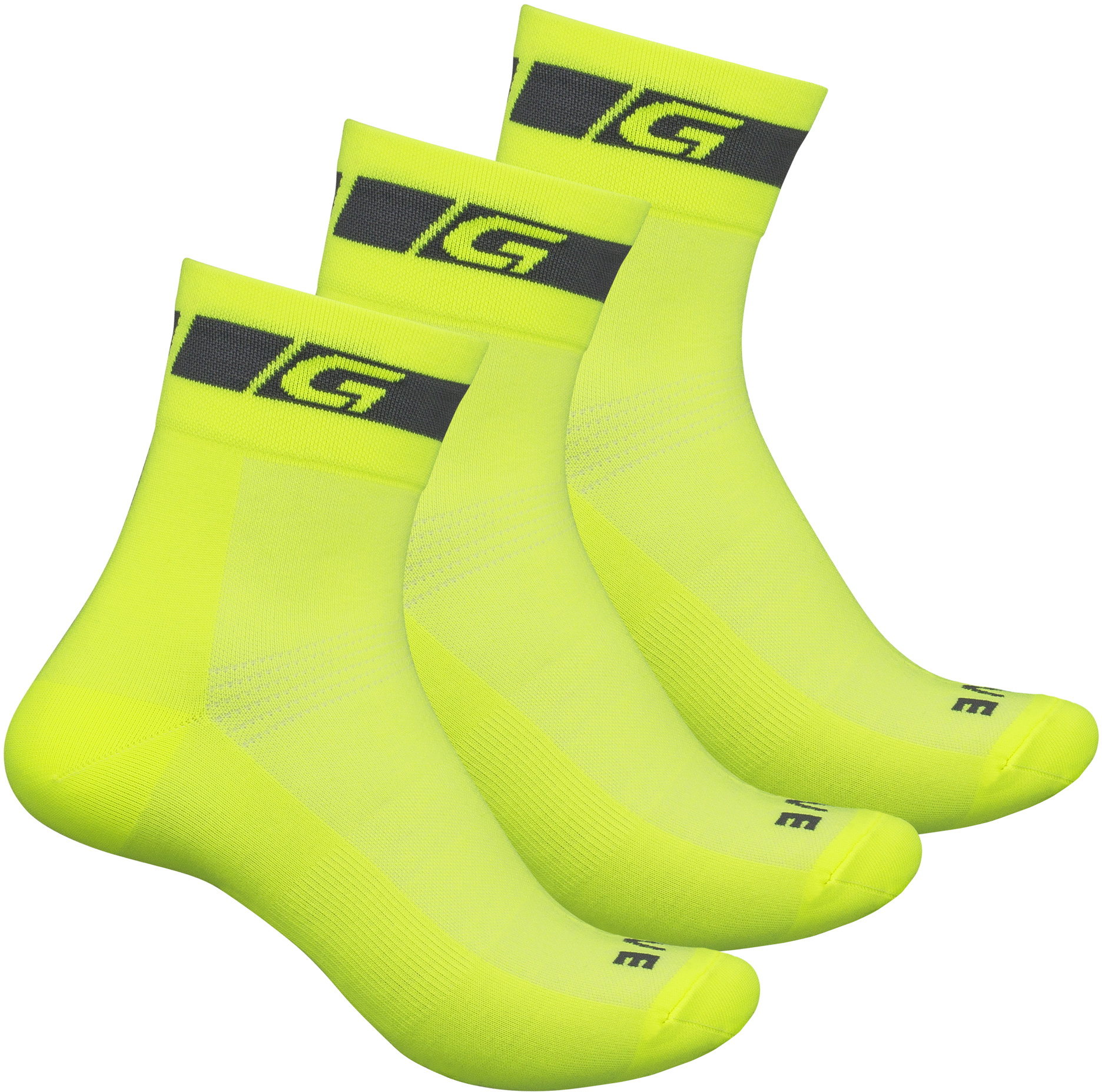 Gripgrab Vis Regular Cut 3pack Vis Gul