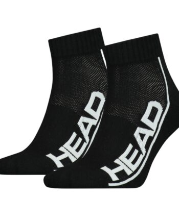 Head Performance Quarter Socks Pack Black White