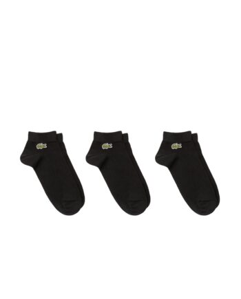 Lacoste Sport Low Cut Cotton Strømper Pak Sort