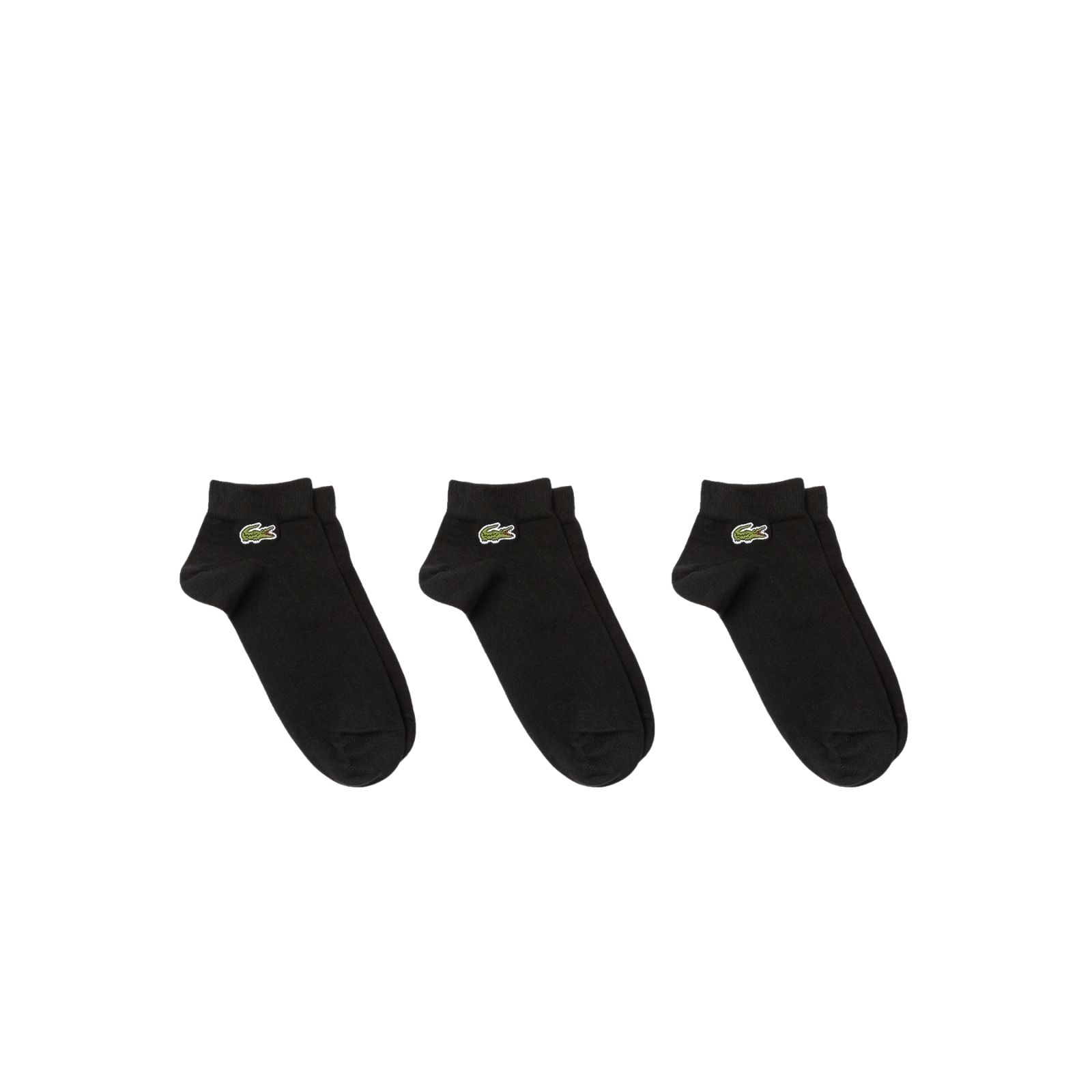 Lacoste Sport Low Cut Cotton Strømper Pak Sort
