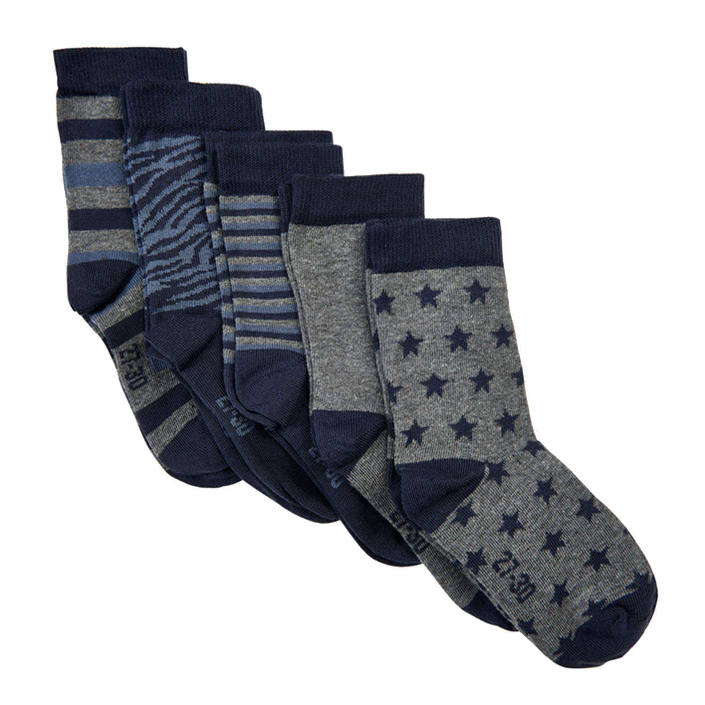 Minymo Børne Strømper Dark Grey Melange