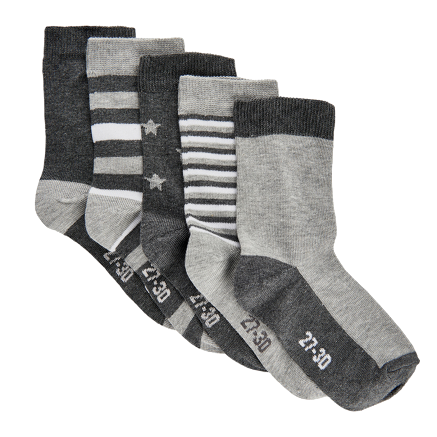 Minymo Børne Strømper Light Grey Melange