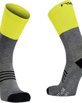 Northwave Extreme Pro High Sock Grå Gul