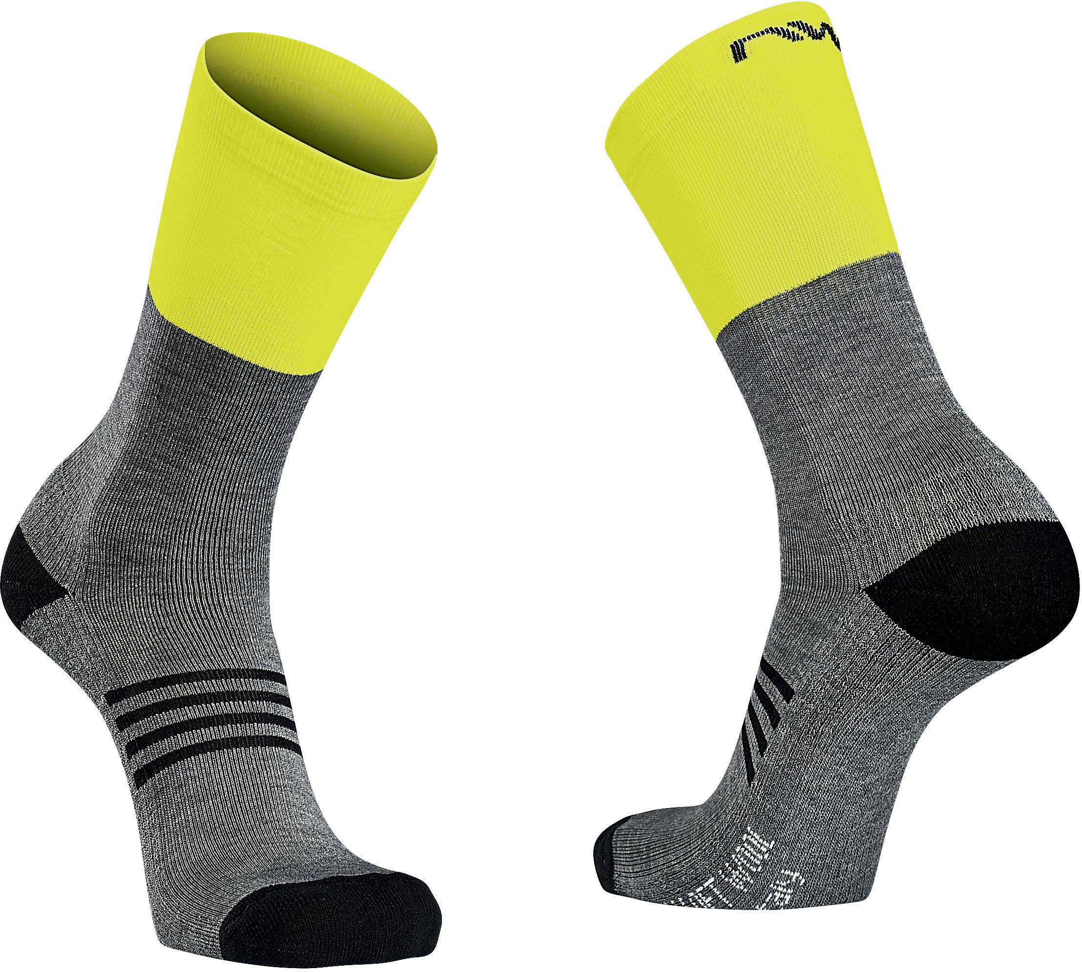 Northwave Extreme Pro High Sock Grå Gul