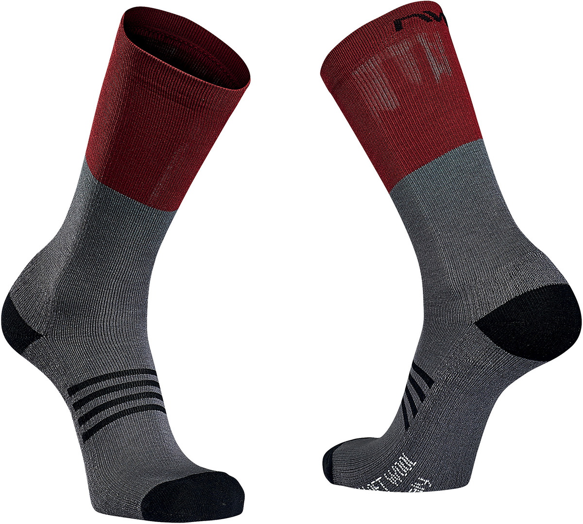 Northwave Extreme Pro High Sock Sort Lilla