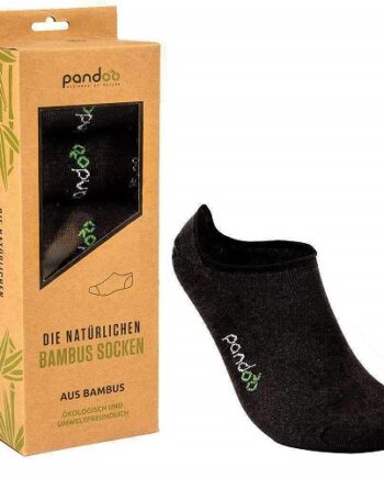 Pandoo Sorte Bambus Footies Str