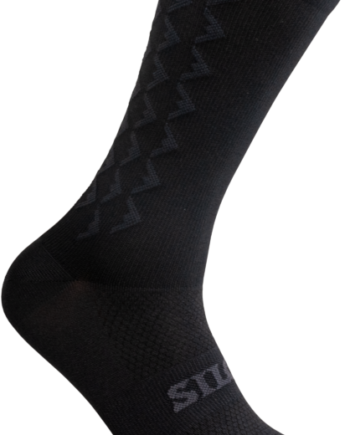 Silca Aero Tall Sock 5cm Sort