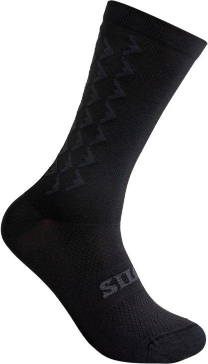 Silca Aero Tall Sock 5cm Sort