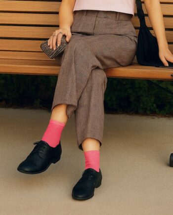 Socks Cph Damestrømpe Shine Fuchsia