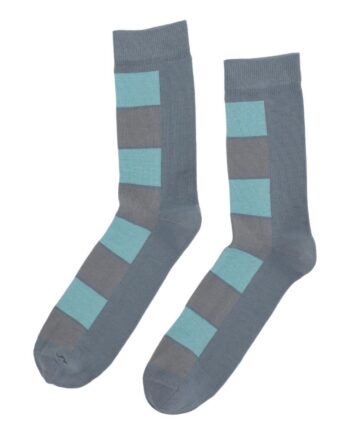 Socks Cph Herrestrømper Med Tern Frostgrå Str