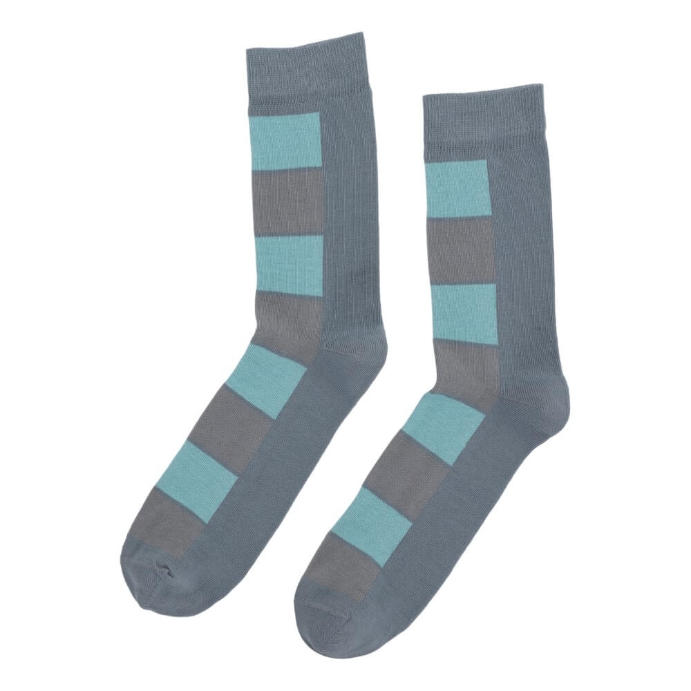 Socks Cph Herrestrømper Med Tern Frostgrå Str