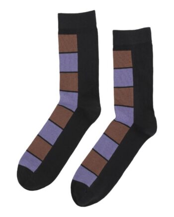 Socks Cph Herrestrømper Med Tern Sort Str