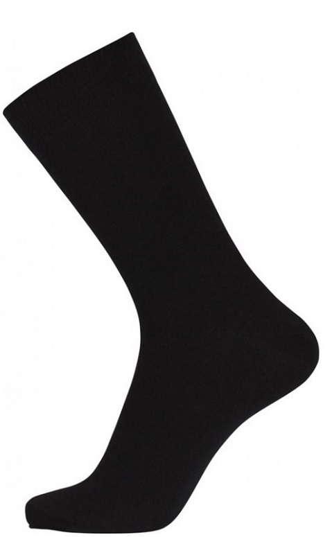 Sorte Egtved Twin Sock Uldstrømper Str