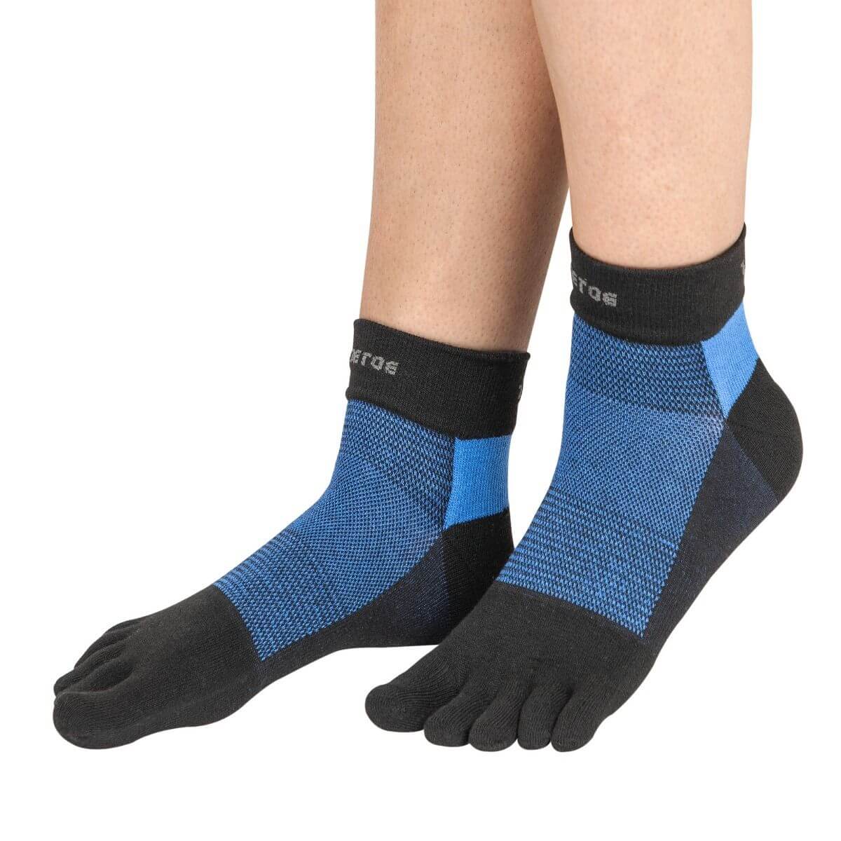 Toetoe Outdoor Liner Med Adskilte Tæer Blå Str