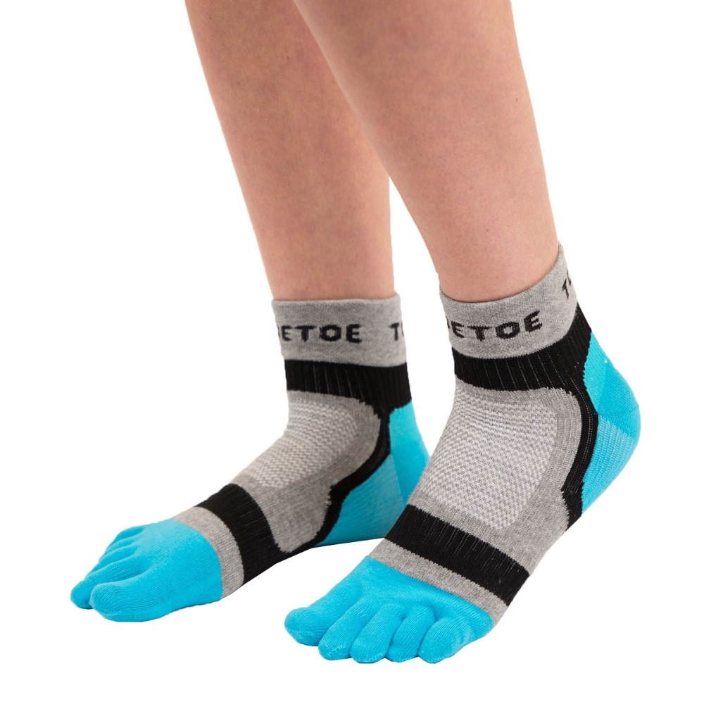 Toetoe Sports Light Runner Tåsokker Blå Str