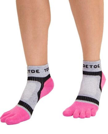 Toetoe Sports Light Runner Tåsokker Pink Str