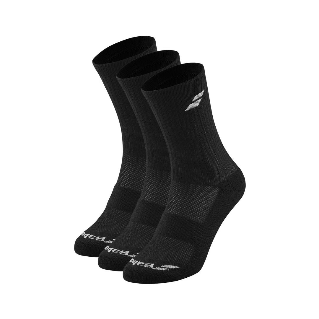 Babolat Strømper Pak Black Black