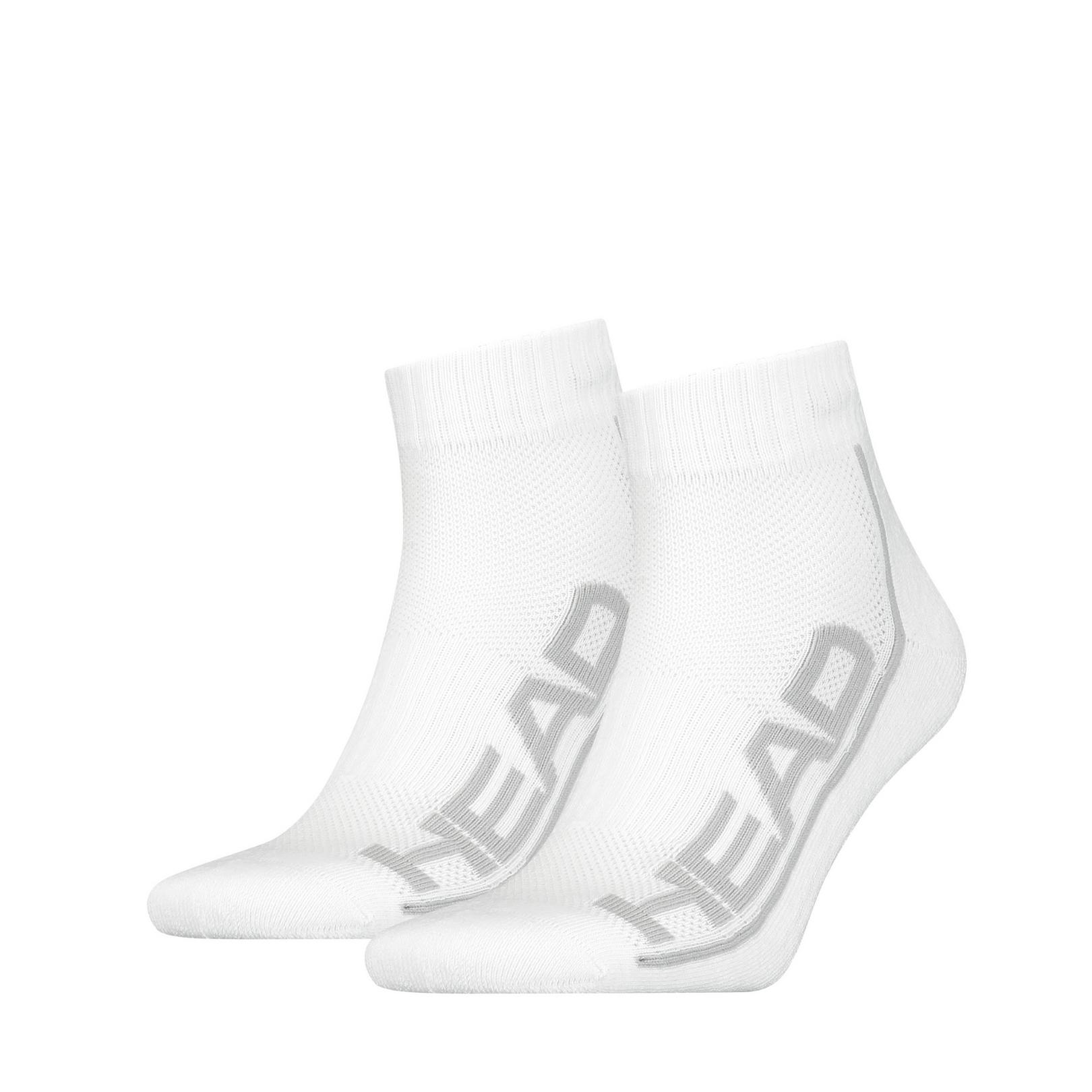 Head Performance Quarter Socks Pack White