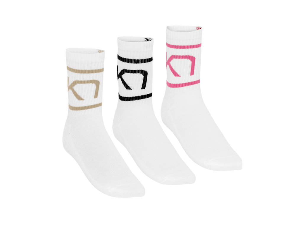 Kari Traa Tennis Sock Pak Strømper Pink Str