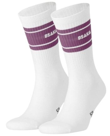Osaka Strømper Pak White Purple