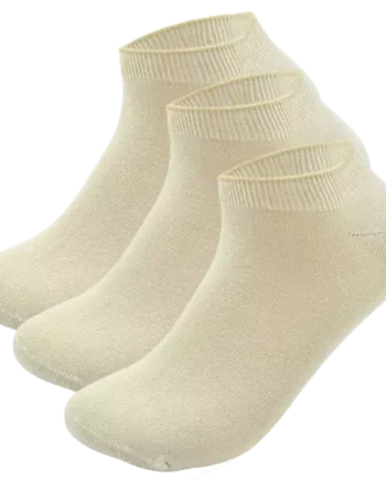 Par Ankelstrømper Bambus Beige