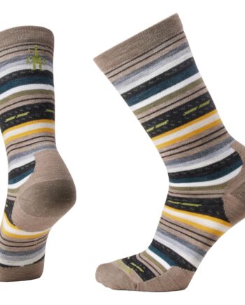 Smartwool Womens Everyday Margarita Crew Brun Fossil