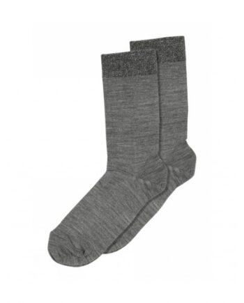 Strømper Glimmer Strømper Til Dame Uld Silke Medium Grey