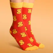 Svensk Husman Christmas Socks Lussebulle Lussekatt Luciaboller Lussekat