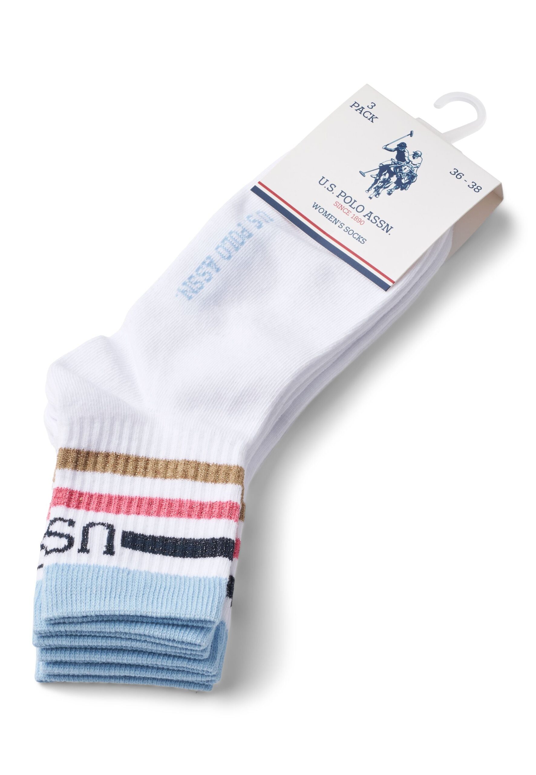 Uwloriea Pack Socks Polo Assn Kvinder