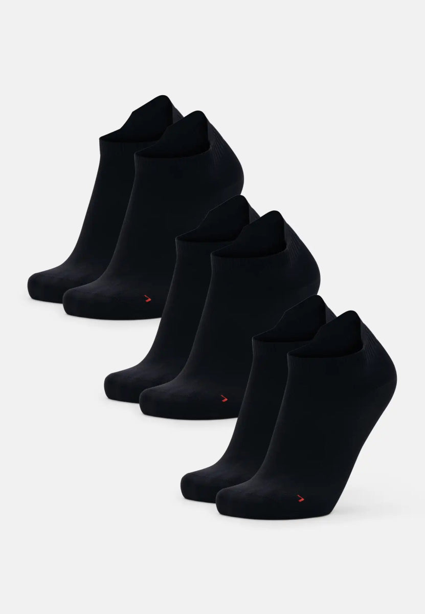 Danish Endurance Classic Sports Low Cut Strømper Sort Pak
