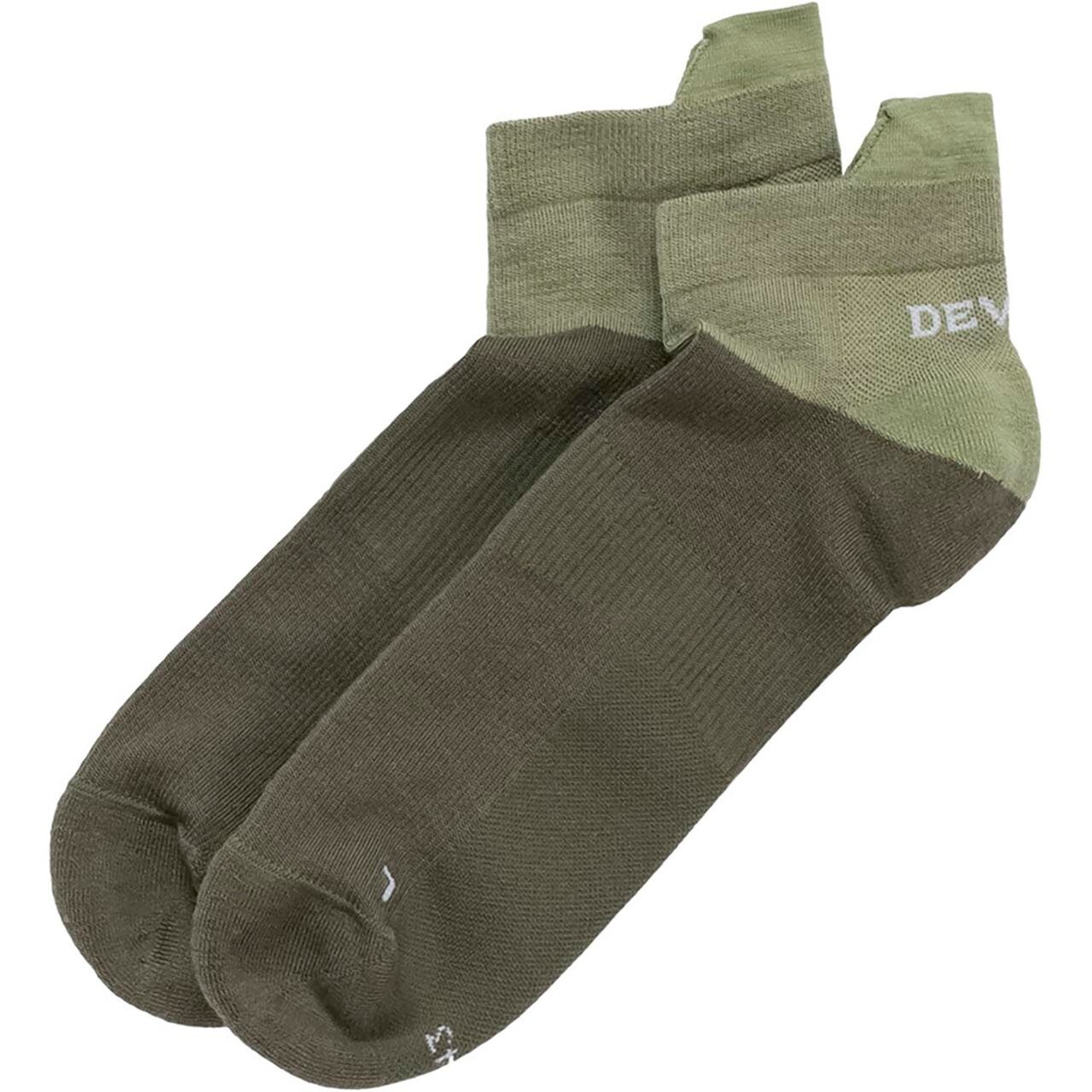Devold Endurance Merino Low Sock Grøn Lichen