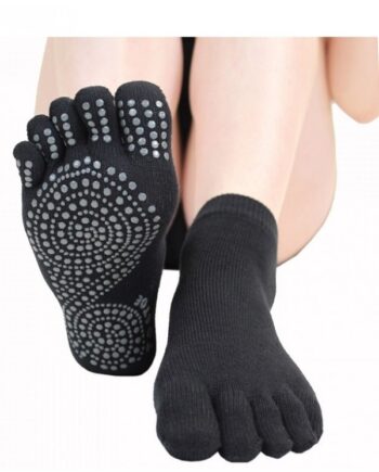 Toetoe Yoga   Pilates Anti Slip Sole Trainer Sort Str