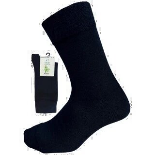 Bamboo Diabetic   Comfort Sock Mørkeblå