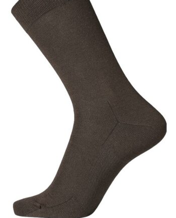 Brune Egtved Bomuld Strømper  Ventilated Sole Str