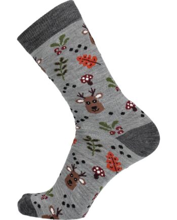Friluftsland Merino Lifestyle Reindeer Autumn Grå Grey