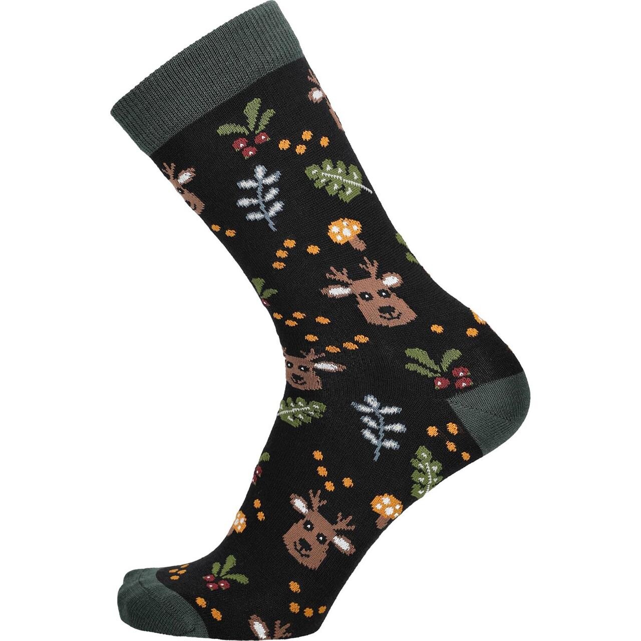 Friluftsland Merino Lifestyle Reindeer Autumn Sort Black