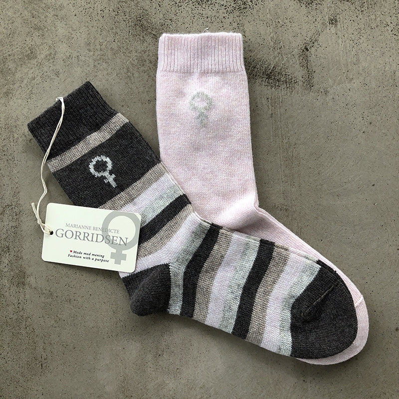 Gorridsen Design Uld Strømper Rose
